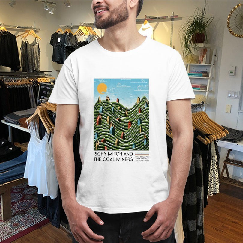 Official Richy Mitch And The Coal Miners In Denver CO On Nov 20 2025 Shirts Unisex , , , Long Sleeve Tee