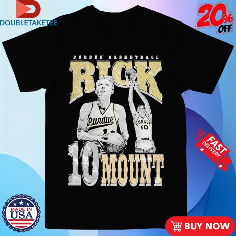 Official Rick Mount 10 Player Posture Purdue Boilermakers Basketball Shirts Unisex , , , Long Sleeve Tee