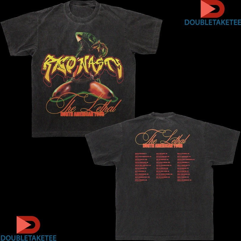 Official Rico Nasty Lethal North American Tour 2026 Dates Shirts Unisex , , , Long Sleeve Tee