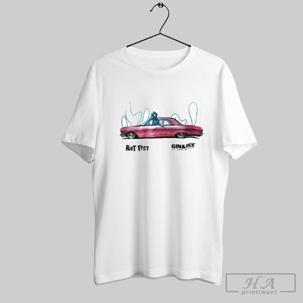 Official Riot Fest 2025 Gin Juice Tee Unisex T-shirt, Sweatshirt, Hoodie (1)