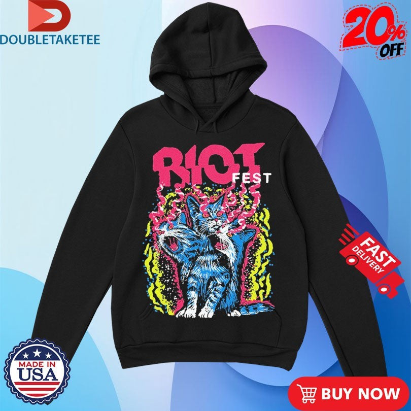 Official Riot Fest Cats Shirts Unisex , , , Long Sleeve Tee