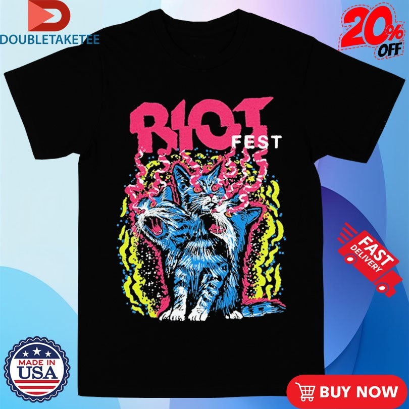 Official Riot Fest Cats Shirts Unisex , , , Long Sleeve Tee