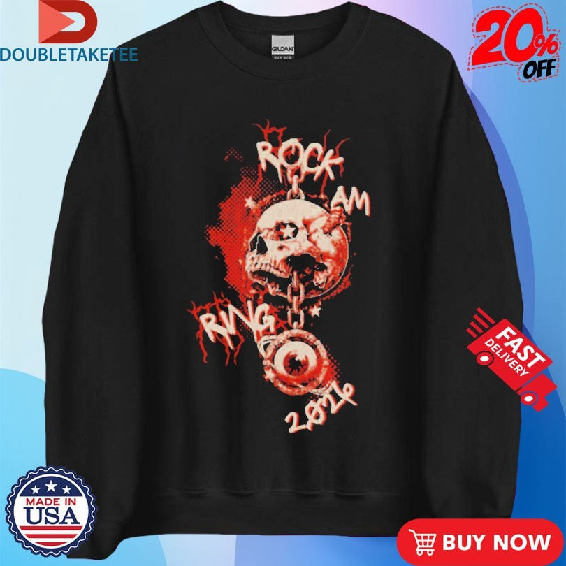 Official Rock Am Ring Inferno Skull In Nurburgring On June 5-7 2026 Shirts Unisex , , , Long Sleeve Tee