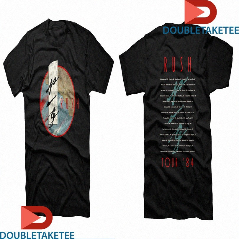 Official Rush Grace Tour 1984 Shirts Unisex , , , Long Sleeve Tee