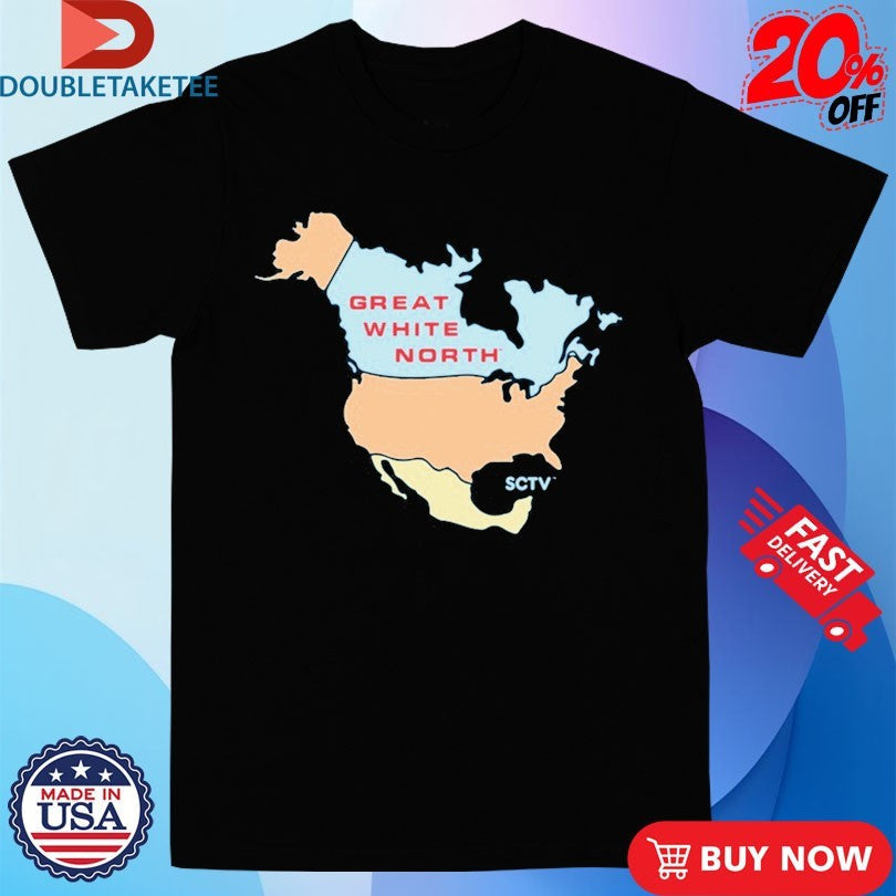 Official SCTV Great White North Map Shirts Unisex , , , Long Sleeve Tee