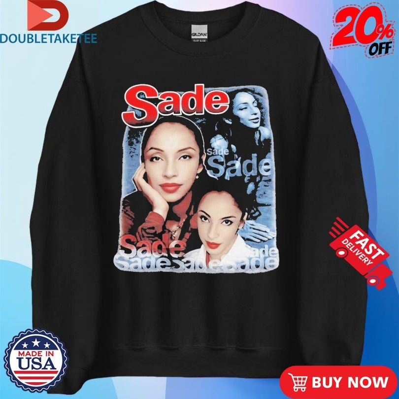 Official Sade Face vintage Shirts Unisex , , , Long Sleeve Tee