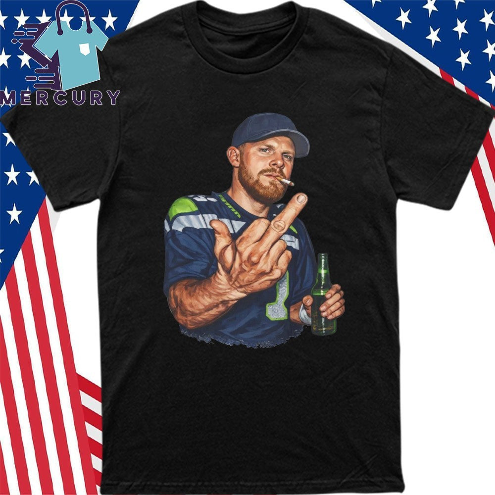 Sam Darnold Flipping Bird Tee Unisex T-shirt, Sweatshirt, Hoodie (1)