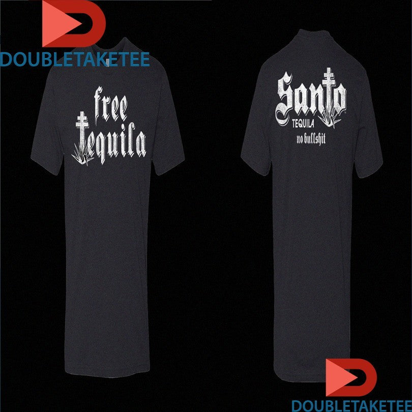 Official Sammy Hagar Free Tequila-Santo No Bullshit Shirts Unisex , , , Long Sleeve Tee
