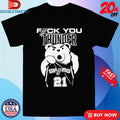 Official San Antonio Spurs Fuck You Thunder Bear s Unisex , , , Long Sleeve Tee