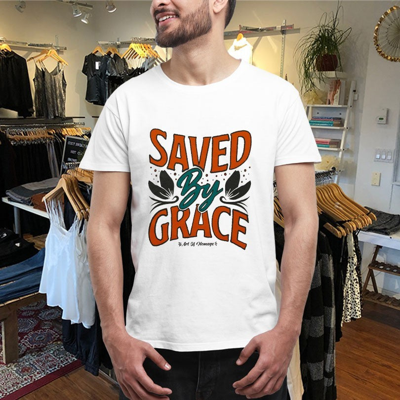 Official Saved By Grace Art Of Homage Shirts Unisex , , , Long Sleeve Tee