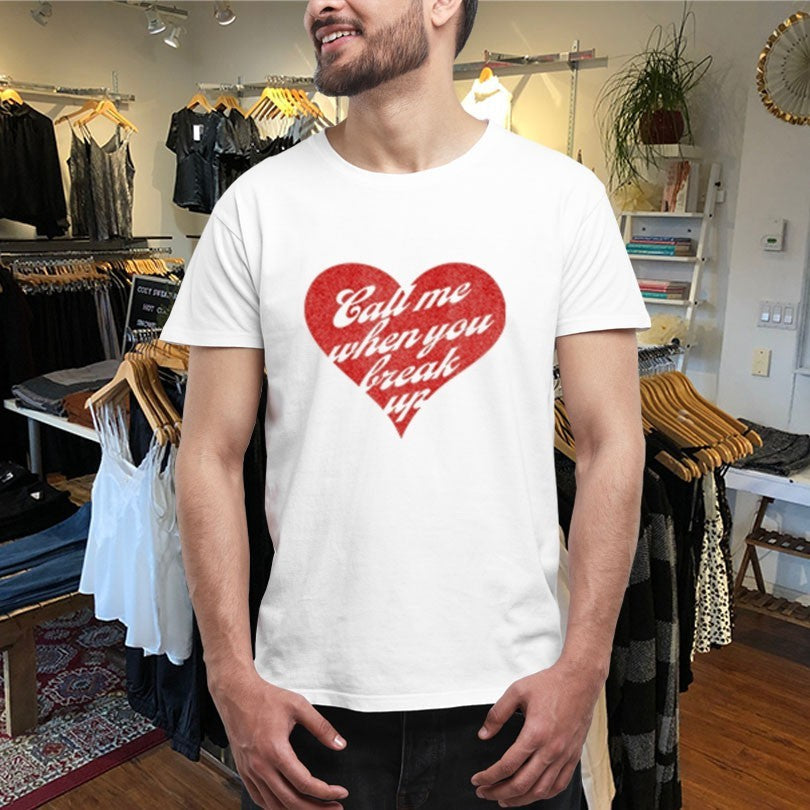 Official Selena Gomez Call Me When You Break Up Heart Shirts Unisex , , , Long Sleeve Tee