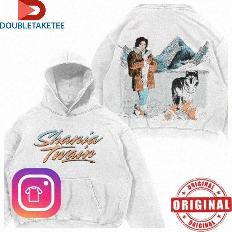Official Shania Twain Wolf Shirts Unisex , , , Long Sleeve Tee