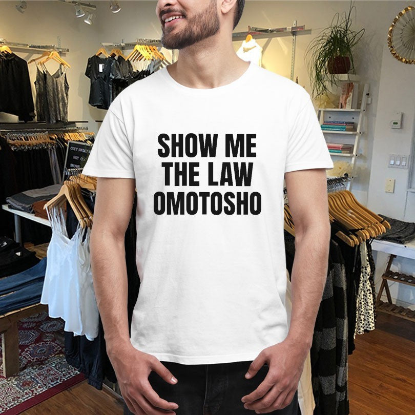 Official Show Me The Law Omotosho Shirts Unisex , , , Long Sleeve Tee