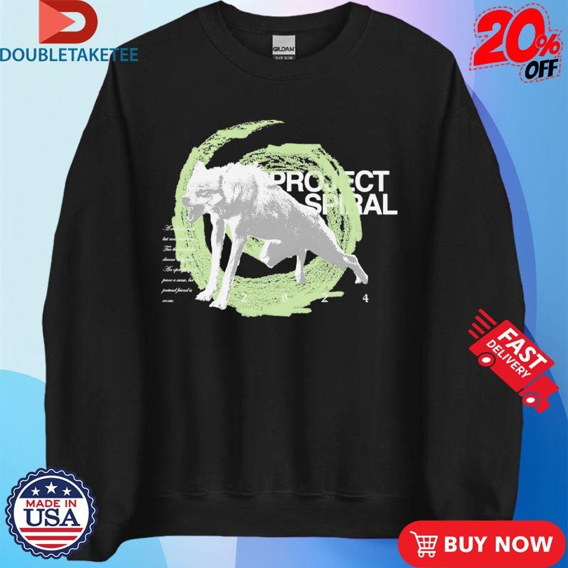 Official Sigma Wolf Project Spiral Shirts Unisex , , , Long Sleeve Tee