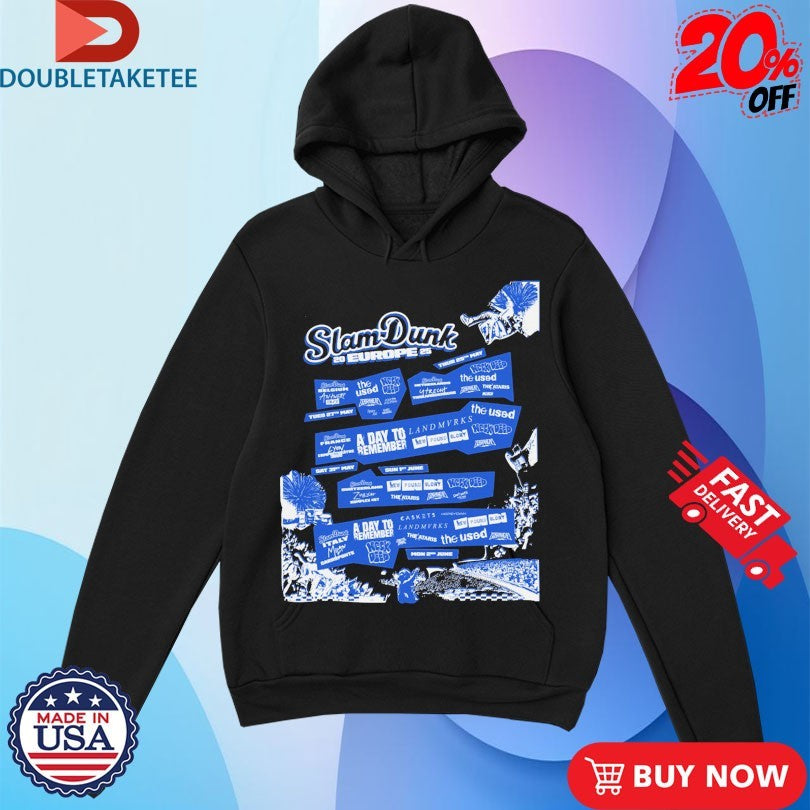 Official Slamdunk 2025 Europe Event Shirts Unisex , , , Long Sleeve Tee