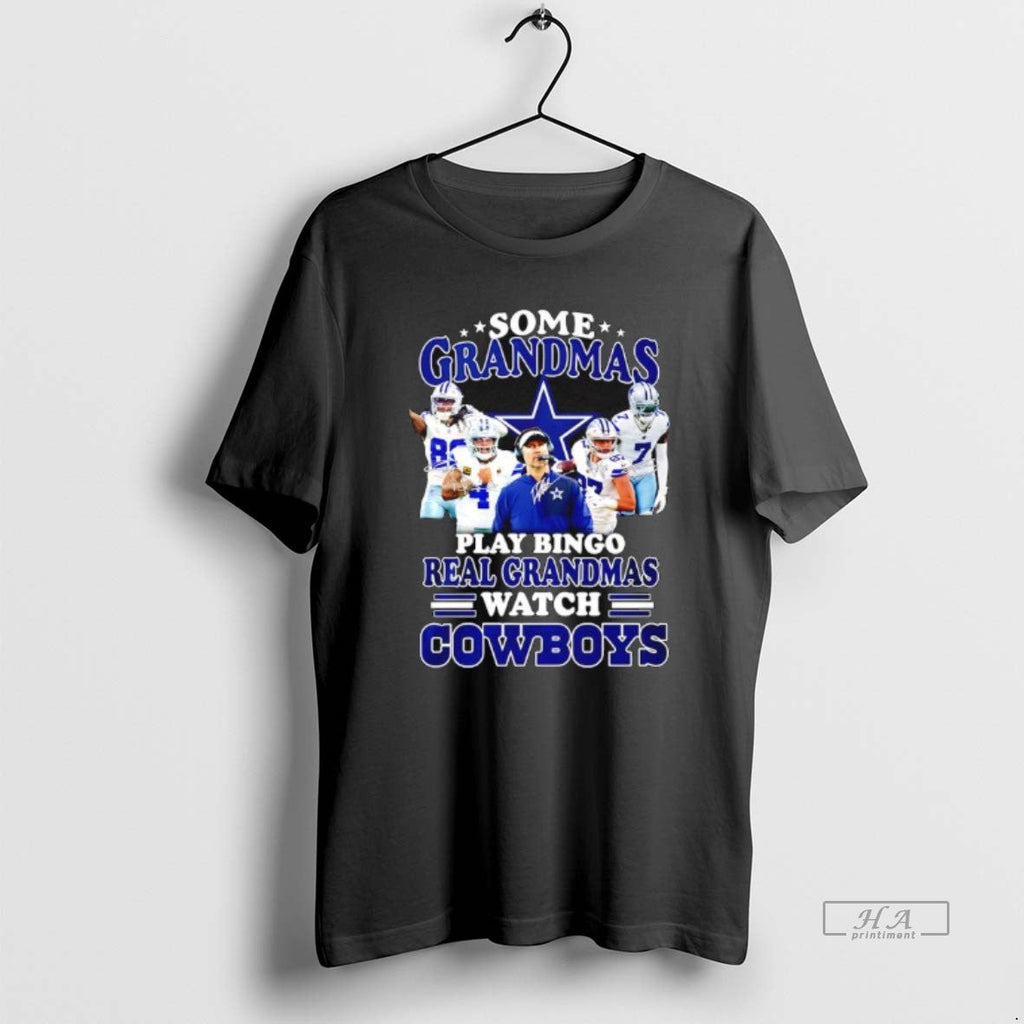 Official Some Grandmas Play Bingo Real Grandmas Watch Dallas Cowboys Fan Loyalty Dedication (1)