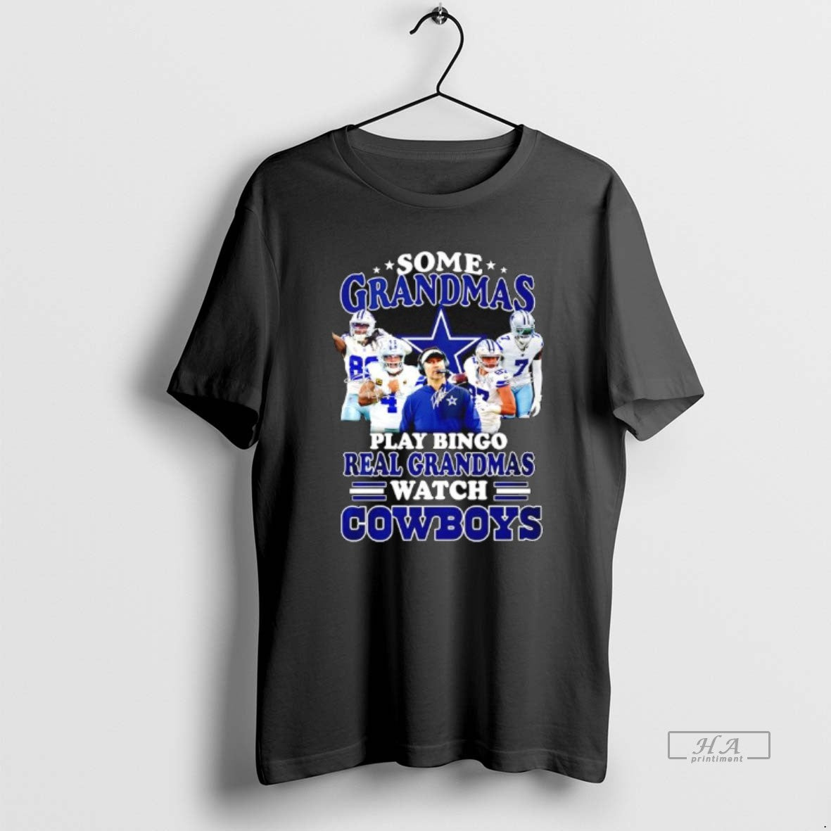 Official Some Grandmas Play Bingo Real Grandmas Watch Dallas Cowboys Fan Loyalty Dedication (1)