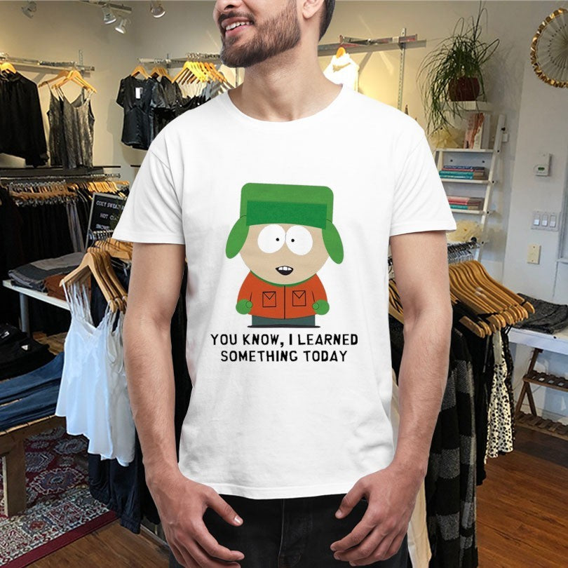 Official South Park Kyle You Know I Learned Something Today Shirts Unisex , , , Long Sleeve Tee