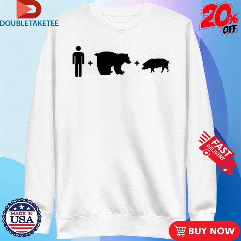 Official South Park Man Bear And Pig Shirts Unisex , , , Long Sleeve Tee