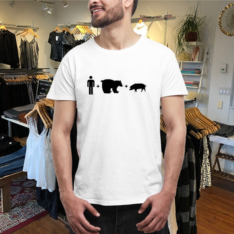 Official South Park Man Bear And Pig Shirts Unisex , , , Long Sleeve Tee