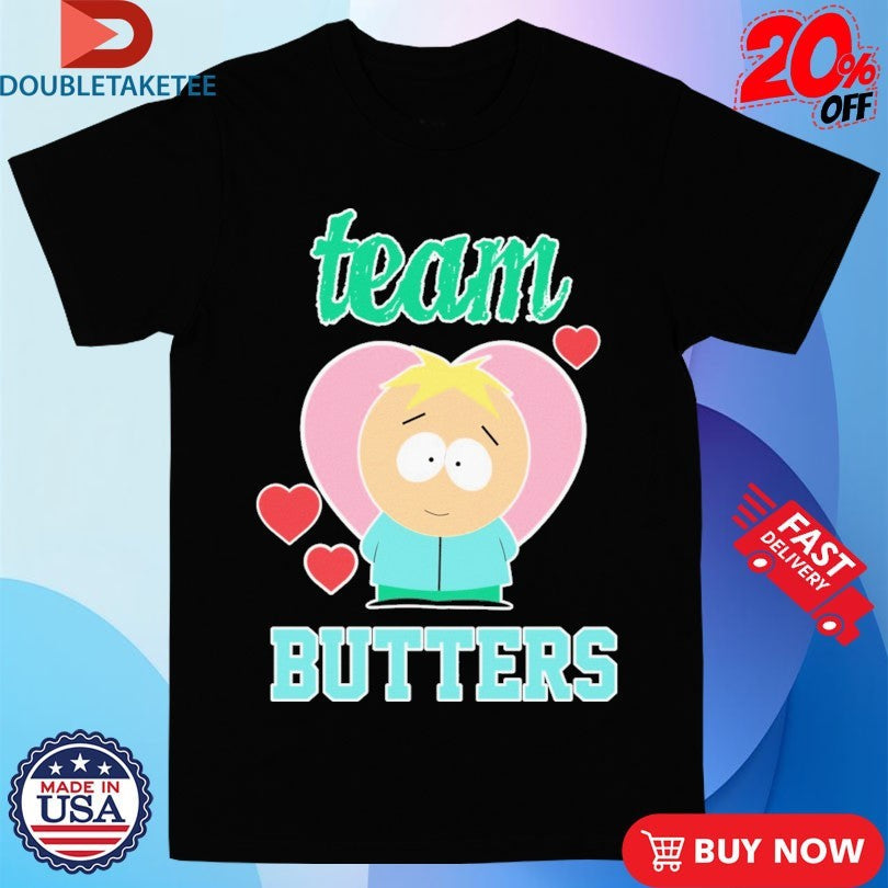 Official South Park Team Butters Hearts Shirts Unisex , , , Long Sleeve Tee