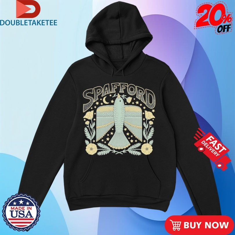 Official Spafford Crow Flower Shirts Unisex , , , Long Sleeve Tee