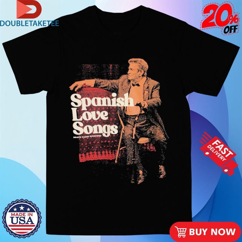 Official Spanish Love Songs Brave Faces Everyone Album Shirts Unisex , , , Long Sleeve Tee