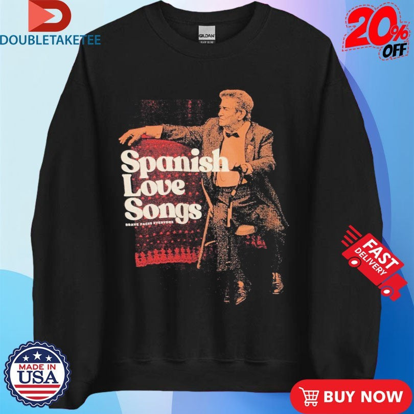 Official Spanish Love Songs Brave Faces Everyone Album Shirts Unisex , , , Long Sleeve Tee