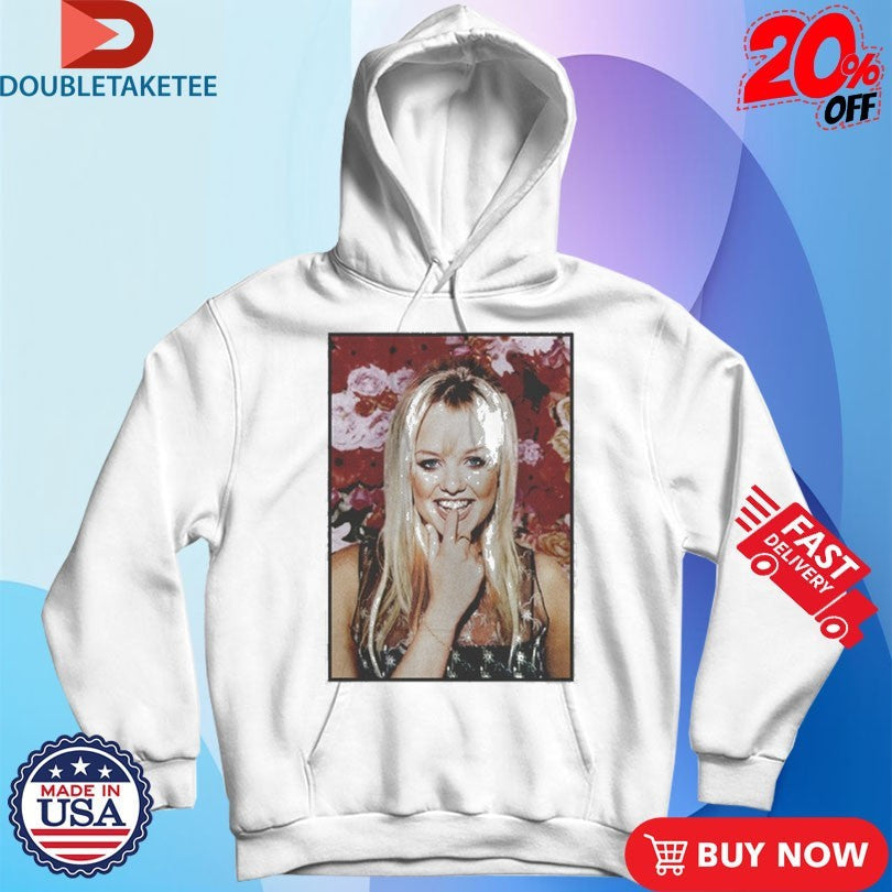 Official Spice Girls Emma Floral Photo Shirts Unisex , , , Long Sleeve Tee