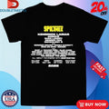 Official Spilt Milk Block Tour 2025 Shirts Unisex , , , Long Sleeve Tee