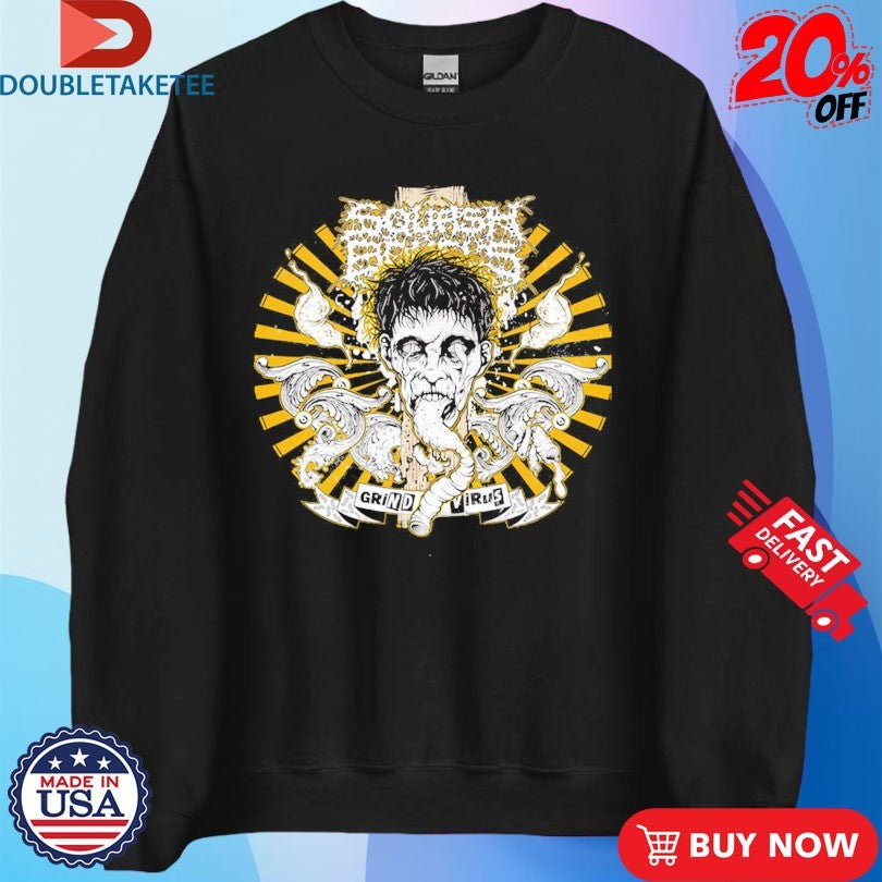 Official Squash Bowels Grindvirus Shirts Unisex , , , Long Sleeve Tee