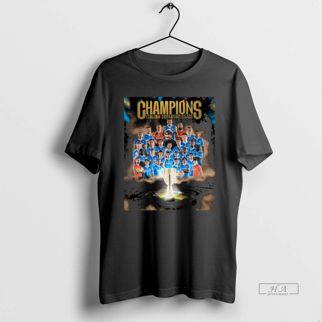 Official Ssc Napoli Are The Italian Super Cup 2025 2026 Champions Serie A