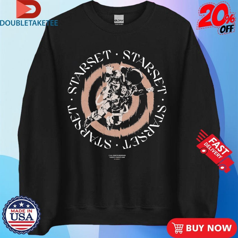 Official Starset Target Astronaut Circle Shirts Unisex , , , Long Sleeve Tee