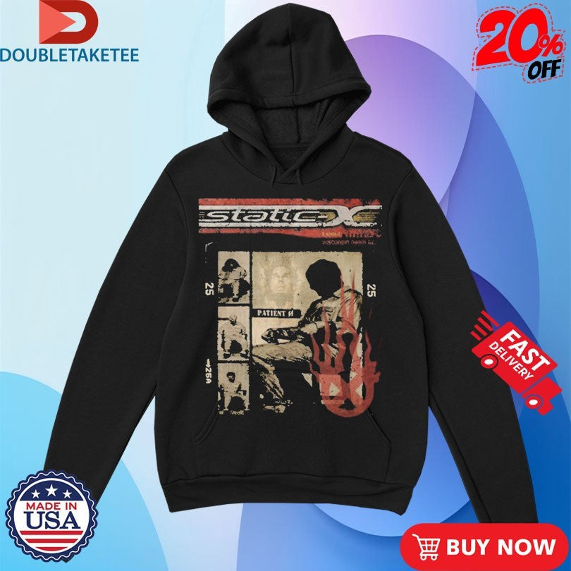 Official Static Patient 0 Tour X Shirts Unisex , , , Long Sleeve Tee