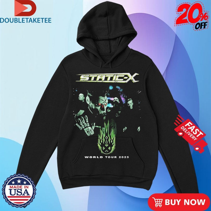 Official Static X Astro World Tour 2025 Shirts Unisex , , , Long Sleeve Tee