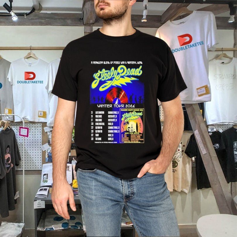 Official Steely Dead Winter Tour 2026 Dates Shirts Unisex , , , Long Sleeve Tee