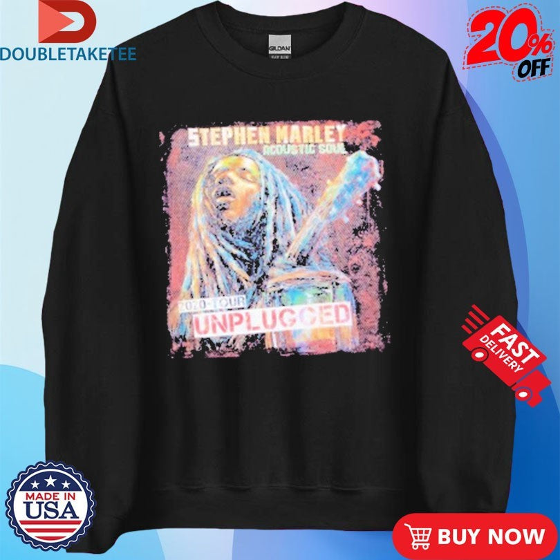Official Stephen Marley Acoustic Soul Unplugged 2020 Tour Shirts Unisex , , , Long Sleeve Tee