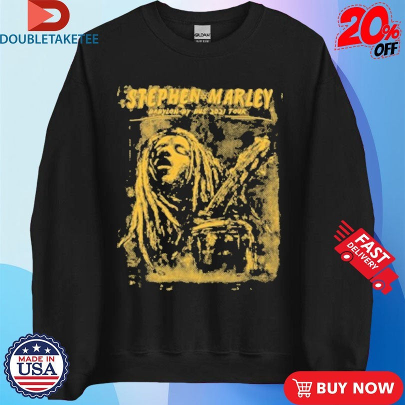 Official Stephen Marley Babylon By Bus 2021 Tour Shirts Unisex , , , Long Sleeve Tee