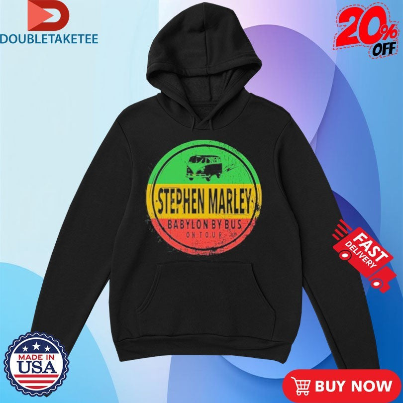 Official Stephen Marley Babylon By Bus On Tour Shirts Unisex , , , Long Sleeve Tee