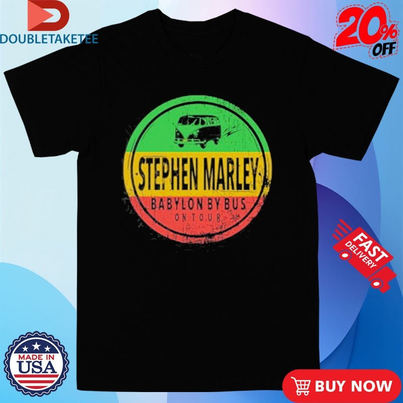 Official Stephen Marley Babylon By Bus On Tour Shirts Unisex , , , Long Sleeve Tee