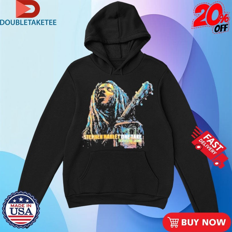 Official Stephen Marley One Take Acoustic Jams Shirts Unisex , , , Long Sleeve Tee