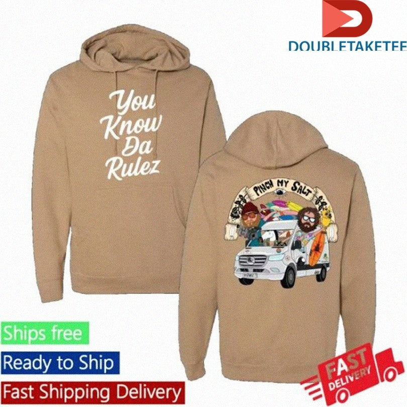 Official Sterling Spencer You Know Da Rulez Pinch My Salt Shirts Unisex , , , Long Sleeve Tee
