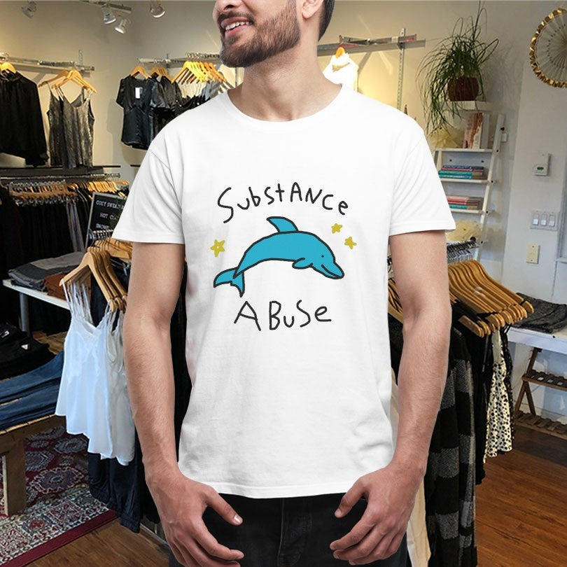 Official Substance Abuse Dolphin Shirts Unisex , , , Long Sleeve Tee