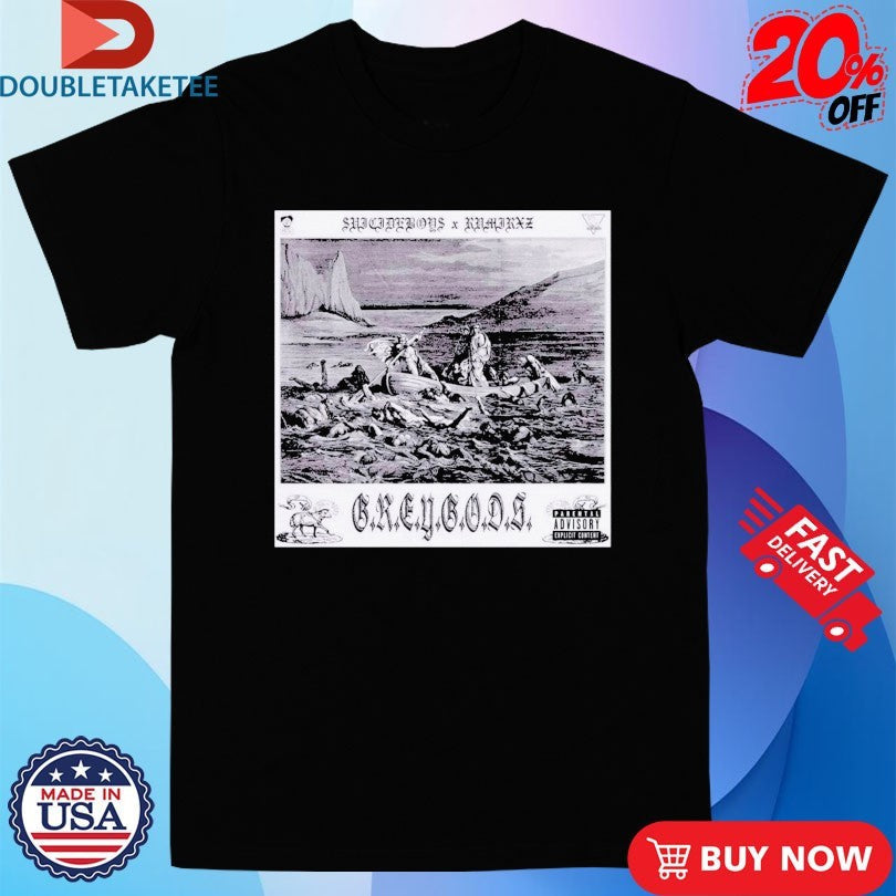 Official Suicideboys Greygods Album Cover Shirts Unisex , , , Long Sleeve Tee
