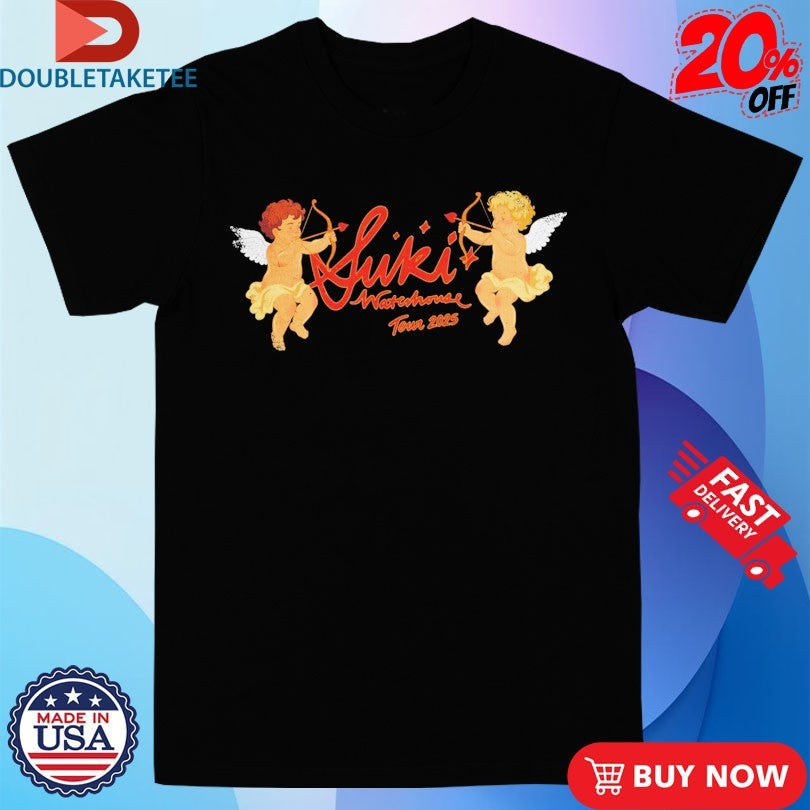 Official Suki Waterhouse Tour 2025 Angel Cupid Shirts Unisex , , , Long Sleeve Tee