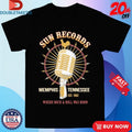Official Sun Records Studio Mic Where Rock &amp; Roll Was Born Memphis Tennessee Est 1952 Shirts