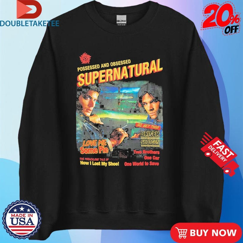 Official Supernatural Possessed And Obsessed Winchester Brothers Shirts Unisex , , , Long Sleeve Tee