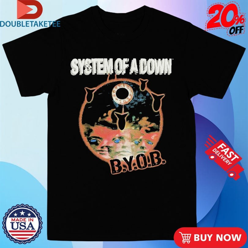 Official System Of A Down BYOB Bomb Shirts Unisex , , , Long Sleeve Tee