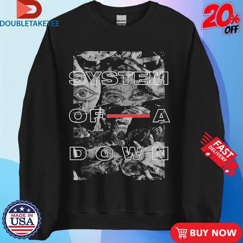 Official System Of A Down Eye Collage Shirts Unisex , , , Long Sleeve Tee