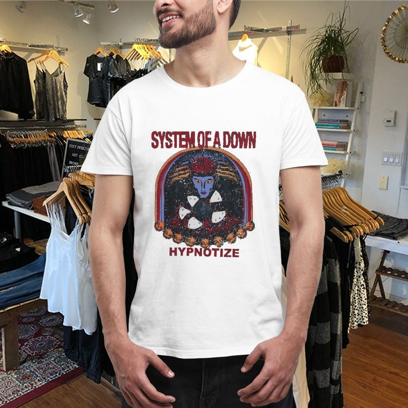 Official System Of A Down Hypnotize Faded Shirts Unisex , , , Long Sleeve Tee